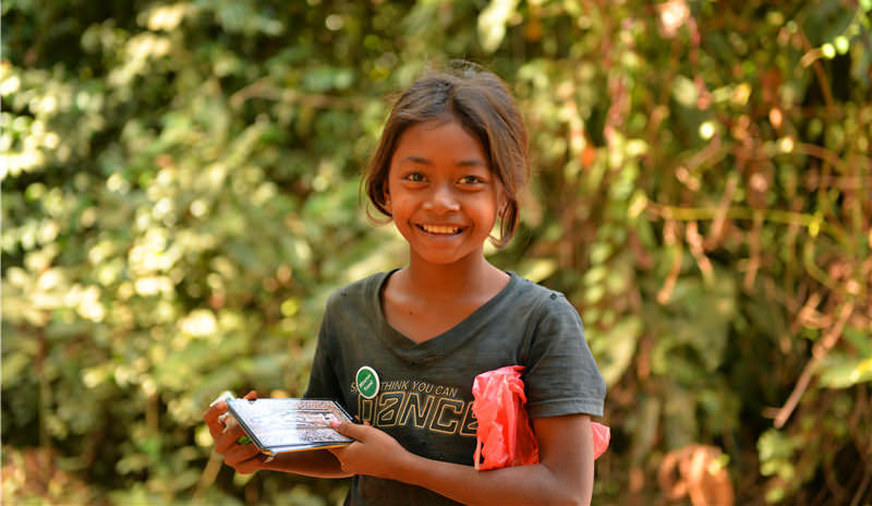 A Cambodian girl 