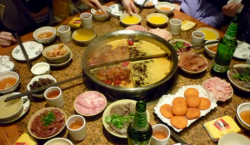 sichuan hotpot