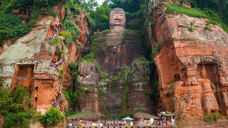 The Leshan Giant Buddha