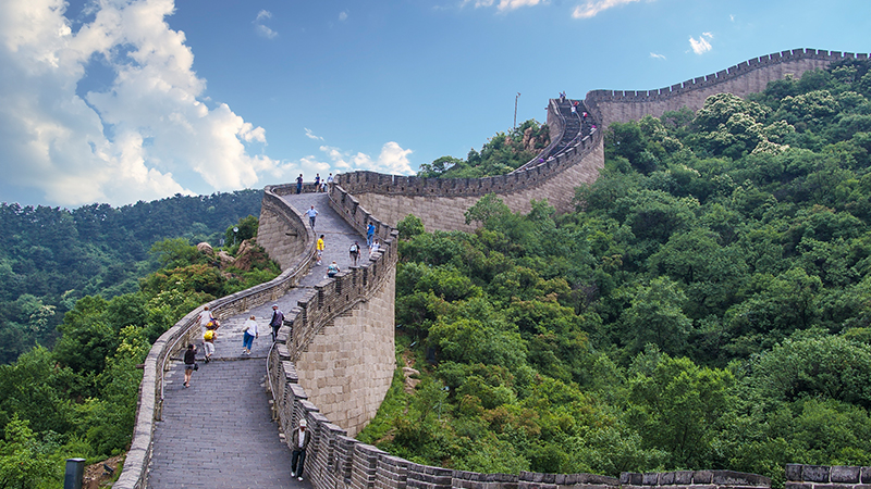 Mutianyu Great Wall in Beijing