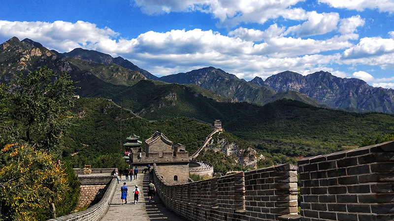 Jinshanling Great Wall in September