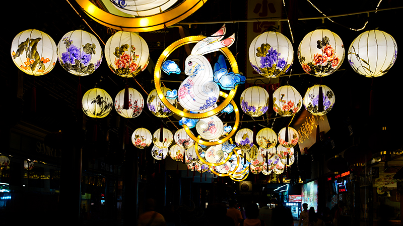 Lanterns in Yuyuan Market