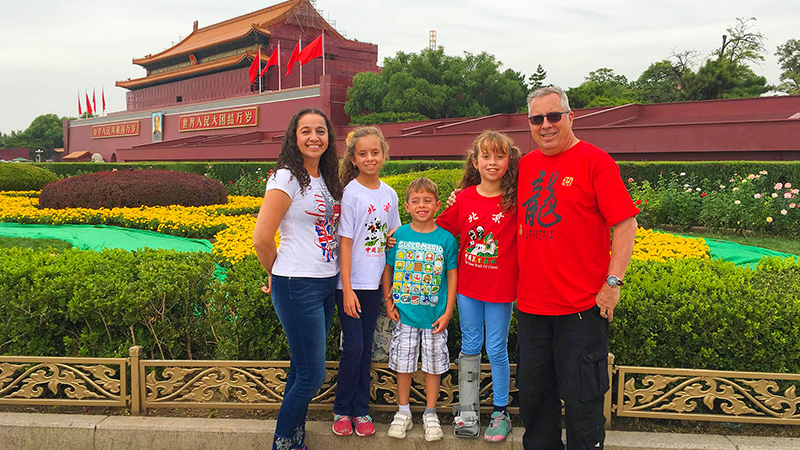 Our guests visiting Beijing