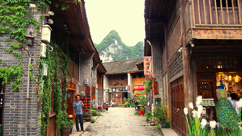Xingping Ancient Town in Guilin