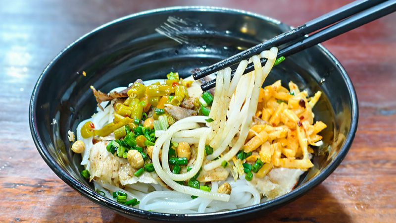 A bowl of Guilin Rice Noodles