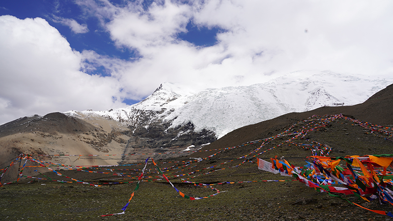 The Karola Glacier in Tibet