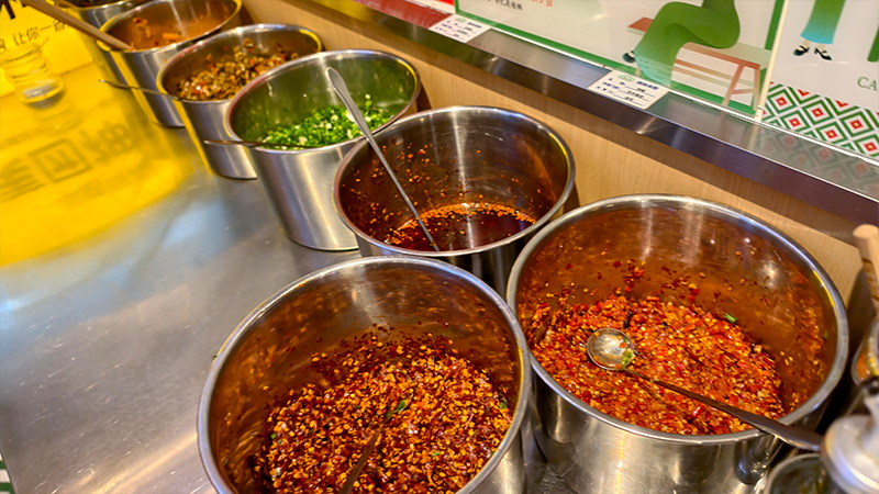 Self-service ingredients