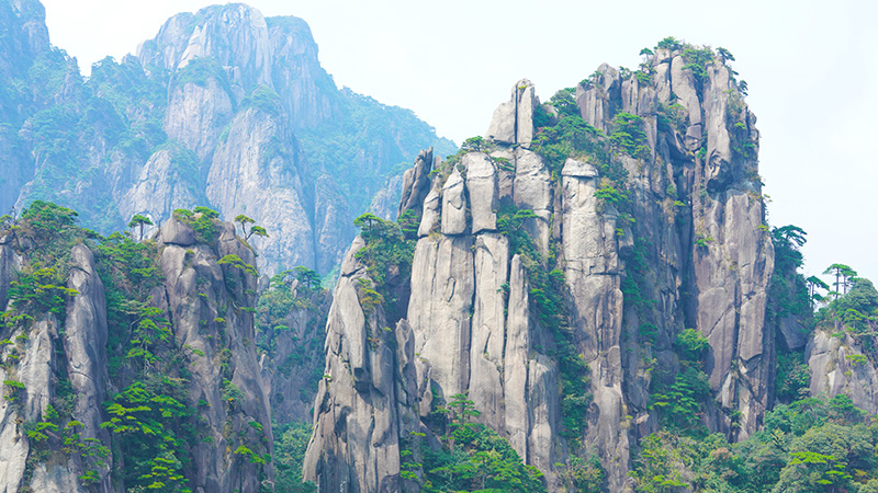 Huangshan Mountain in China