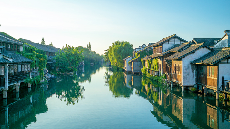 Wuzhen Water Town in Zhejiang