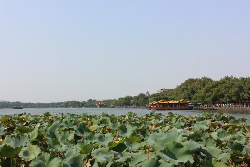 The West Lake in Hangzhou