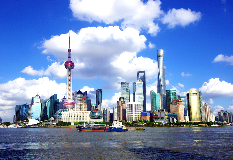 skyscrapers of Shanghai