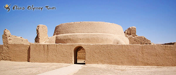 Gaochang Ruis in Xinjiang, once a busy trading center along the Silk Road