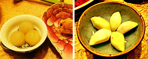 Tasty food in Yu's Family Kitchen