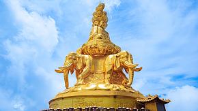 golden Summit on Mt. Emei