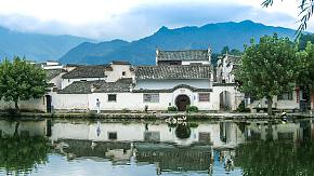 Beautiful Hongcun Village in Huangshan