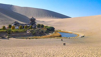 Singing Sand Dune & Crescent Spring, Dunhuang