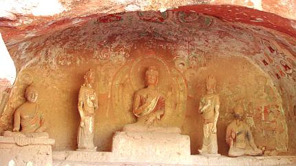 The Bingling Temple Grottoes, Lanzhou