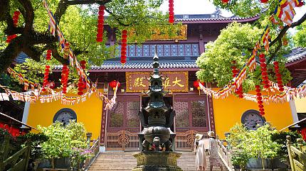 The Lingyin Temple, Hangzhou