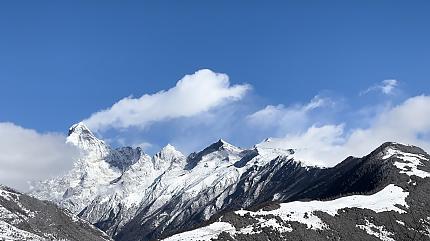 Scenery of Siguniang Mountain