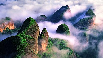 Bajiaozhai Danxia Landform