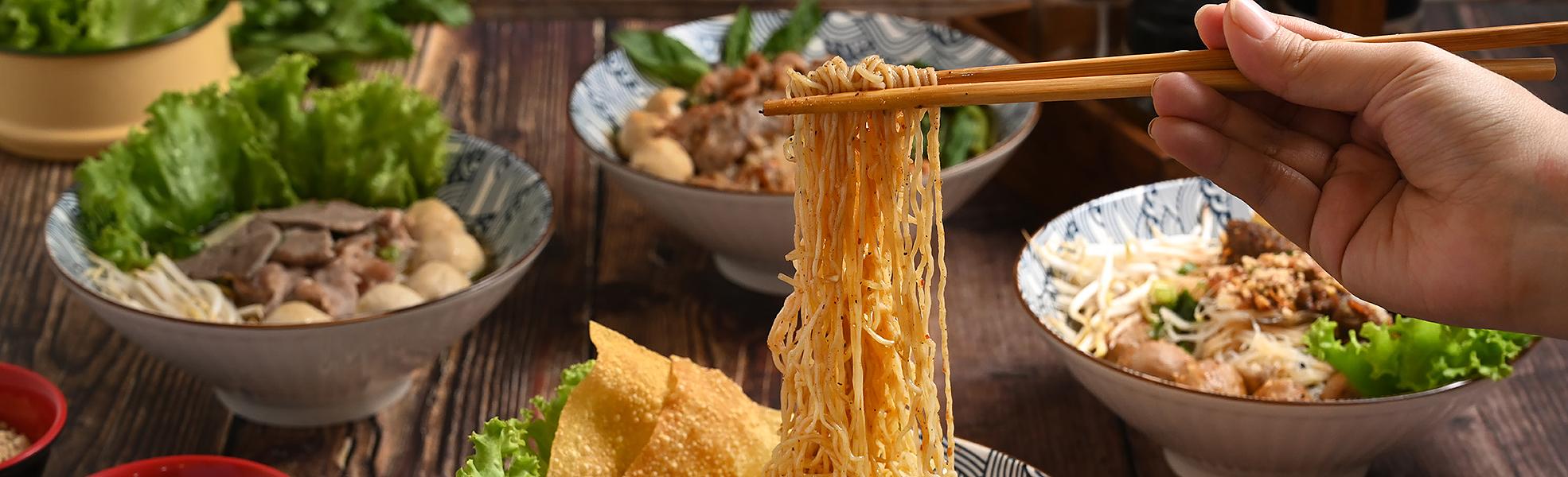 Chongqing noodels, China